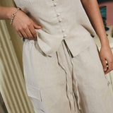 MARCEAU PANT IN OATMEAL