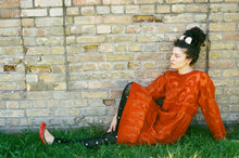 Load image into Gallery viewer, MAIDEN DRESS IN ORANGE