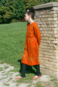 MAIDEN DRESS IN ORANGE