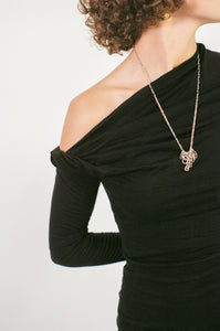 MANAHOU TOP IN BLACK