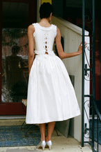 Load image into Gallery viewer, MARIA LUISA SKIRT IN SILK TAFFETA
