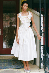 MARIA LUISA SKIRT IN SILK TAFFETA