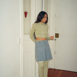 NONNA PANTS X-LONG IN EGGSHELL MICRO CABLE