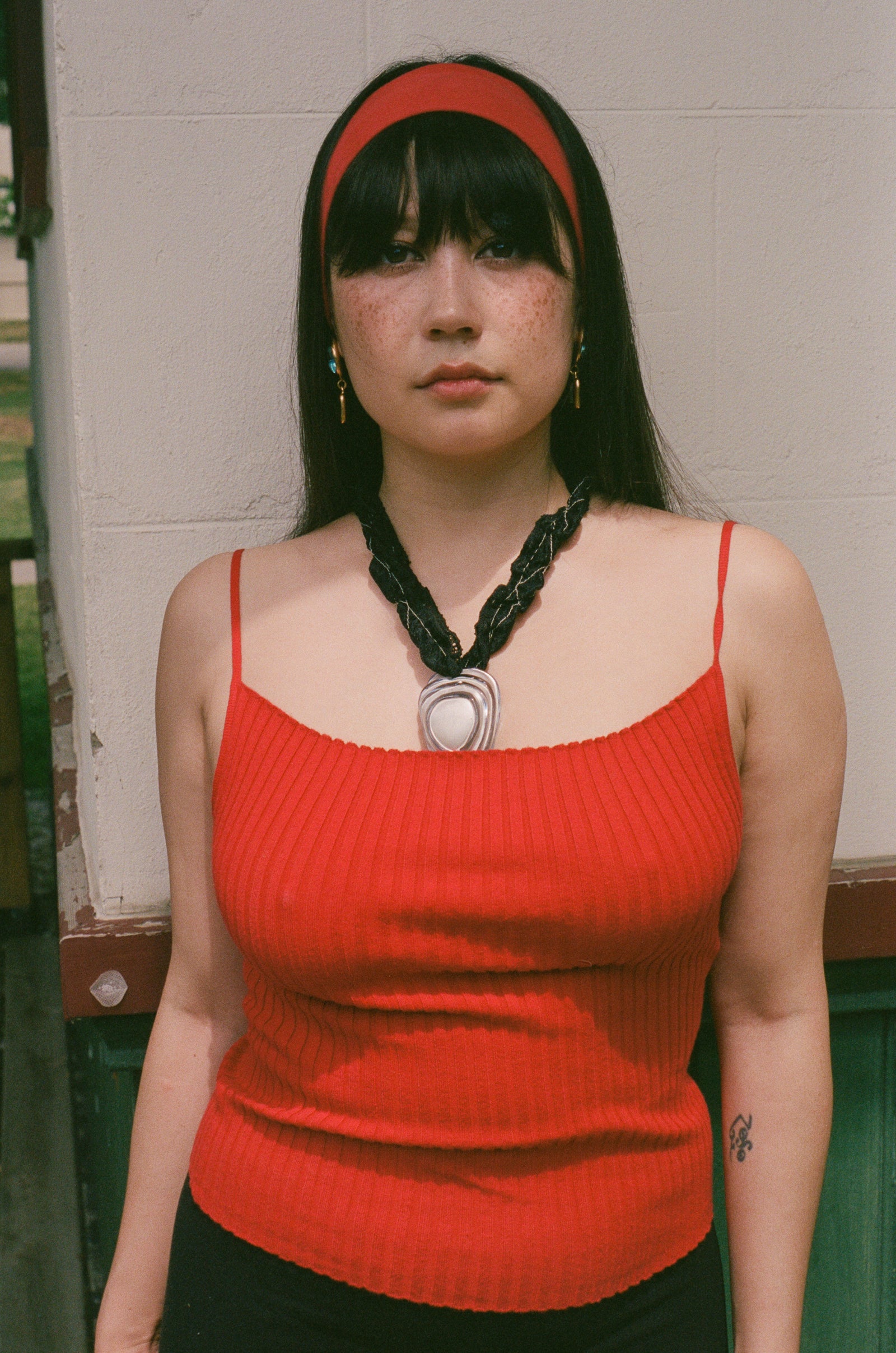 NONNA CAMISOLE IN POMODORO