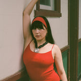 NONNA CAMISOLE IN POMODORO