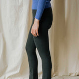 NONNA PANTS X-LONG IN ASHES MICRO CABLE