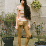 NONNA FLORENTINE TEE IN TANLINES