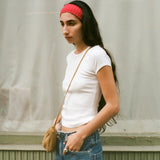 NONNA HEADBAND IN STRAWBERRY/GLACÉ