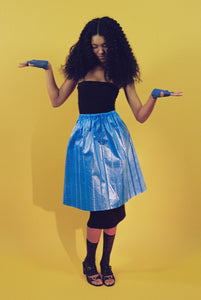 NOUCKI SKIRT IN SEA BLUE