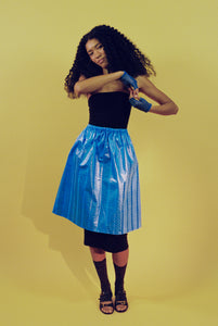 NOUCKI SKIRT IN SEA BLUE