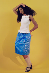 NOUCKI SKIRT IN SEA BLUE