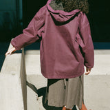 OUTDOOR HUNTING JACKET IN PURPLE