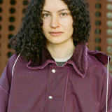 OUTDOOR HUNTING JACKET IN PURPLE