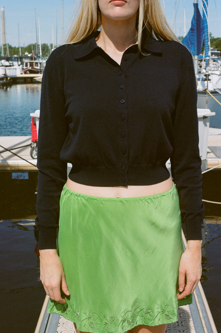 PALMA CARDIGAN IN MIDNIGHT