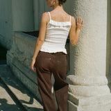 PANAREA TROUSER IN BROWN