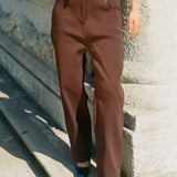 PANAREA TROUSER IN BROWN