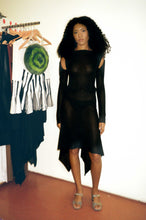 Load image into Gallery viewer, PANEL DRESS LONGSLEEVE IN BLACK