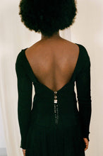 Load image into Gallery viewer, PANEL DRESS LONGSLEEVE IN BLACK