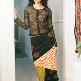 PATCHWORK TIGRA TSHIRT SKIRT