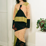 PATCHWORK TIGRA TSHIRT SKIRT