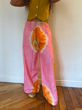 Load image into Gallery viewer, JAZZ PANTS IN PINK DEDON TIE DYE