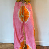 JAZZ PANTS IN PINK DEDON TIE DYE