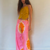 JAZZ PANTS IN PINK DEDON TIE DYE