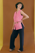 Load image into Gallery viewer, PINK DYED LONG VEST