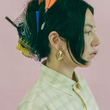 POMPAS EARRINGS IN GOLD
