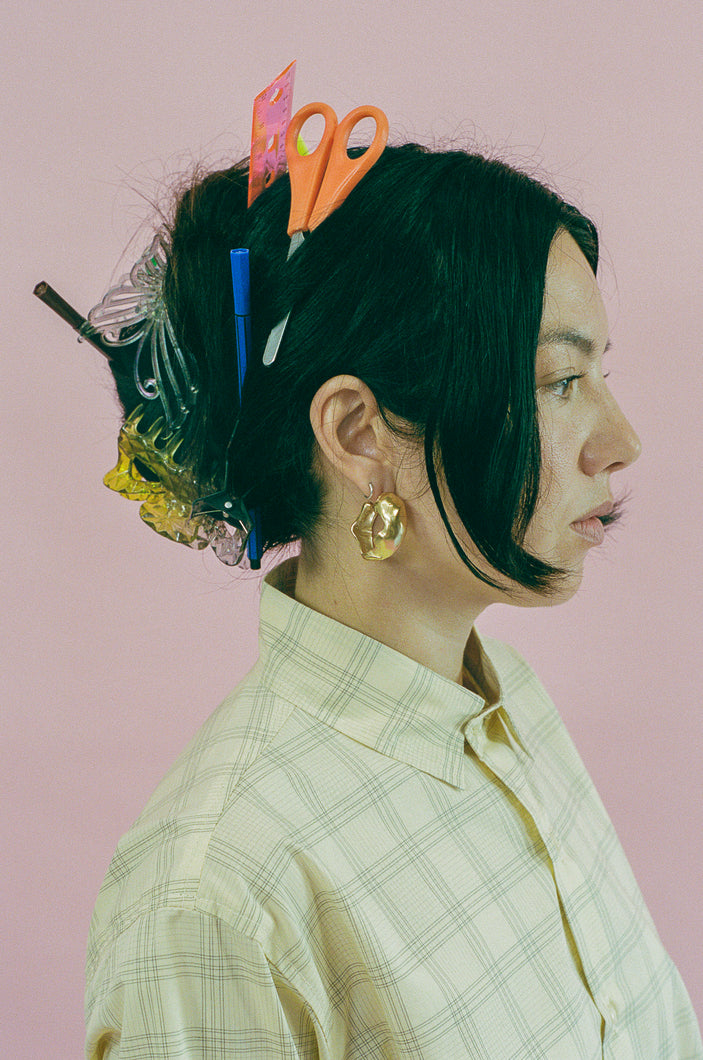 POMPAS EARRINGS IN GOLD
