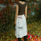 PONY DRAW STRING SKIRT