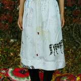 PONY DRAW STRING SKIRT
