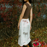 PONY DRAW STRING SKIRT