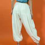 RAIN JOGGER IN WHITE