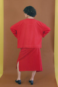 RED DYED SARONG