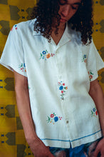 Load image into Gallery viewer, MADEIRA BUTTON UP SHIRT IN LITTLE FLOWERS
