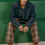 SALIMA SHIRT IN NAVY