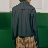 SALIMA SHIRT IN NAVY