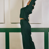 SALIMA TROUSERS IN NAVY