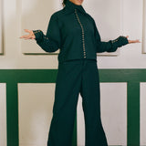 SALIMA TROUSERS IN NAVY