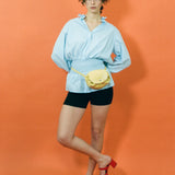 SCRIBBLE POUCH IN MOUSSE