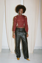 Load image into Gallery viewer, SEED BLOUSE IN HAND DYED BRICK RED