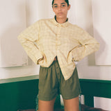 SENEM SHORTS IN WARM GREY