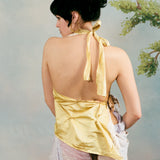 HALTER TOP IN SHELL