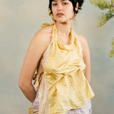 HALTER TOP IN SHELL
