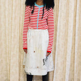 PONY DRAW STRING SKIRT