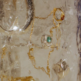 LAGO RING IN SILVER/AQUAMARINE