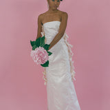 SOFIA DRESS IN OFF WHITE