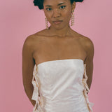 SOFIA DRESS IN OFF WHITE