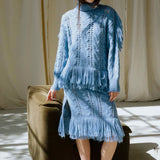MAXI PULLOVER IN SKY